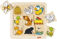 GOKI Puzzle Kde žijú zvieratká?