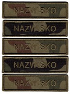 IMIENNIK wojskowy nazwisko wojskowe na mundur WZ2010 US-22 wzór 2024 x5