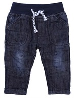 Džínsové nohavice s gumou DENIM CO 0-3 m 62 cm