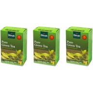 3x Herbata zielona Dilmah Pure Green Tea 100g