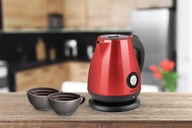 Elektromos vízforraló ECG RK 1705 Metallico Rosso 2200 W 1,7 l piros