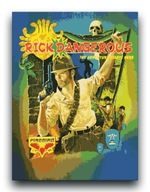 Rick Dangerous - OBRAZ 40x30 plakat gra amiga 2