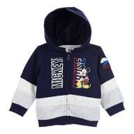 Disney Myszka Mickey rozpinana bluza niemowlęca z kapturem chłopięca 68