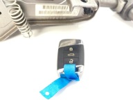 VW PASSAT B8 steering rod steering wheel, blocking + key 3Q1419501E 3Q0905861