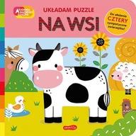 HarperCollins Akademia mądrego dziecka Układam puzzle Na wsi