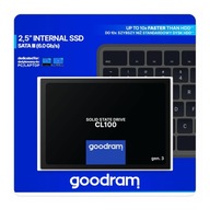 Dysk SSD GOODRAM 120GB CL100 3 generacja SATA III do komputera