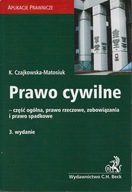 PRAWO CYWILNE Czajkowska-Matosiuk w