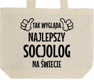 NAJLEPSZY SOCJOLOG torba zakupy prezent