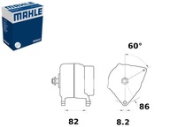 Alternátor Mahle MG 308