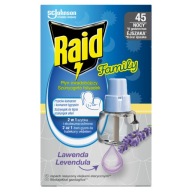 RAID CSALÁDI UTÁNTÖLTŐ ROVARIRTÓ FOLYADÉK , ELEKTROFUMIGÁTOR LEVENDULA