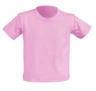 T-shirt dziecięcy różowy JHK 100% baw. 150g 2 lata