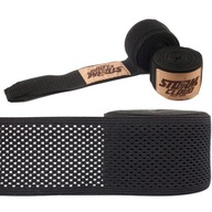 StormCloud Boxerské bandáže obaly - elastické pásky HW MESH čierne 4m
