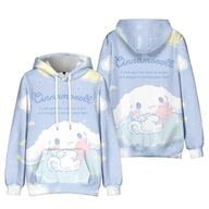 Mikina s kapucňou cinnamoroll Kawaii sanrio sweet, vzor7