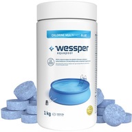 11w1 Chlor tabletki do basenu multifunkcyjne 1kg 20g do jacuzzi blue basen