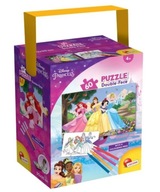 Puzzle mini w tubie 60 elementów Disney Princess Księżniczki - Lisciani