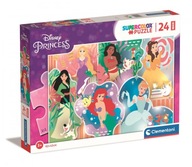 Puzzle 30 el maxi Princess Księżniczki Disney