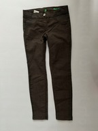 BENETTON spodnie JEANS RURKI 122 128