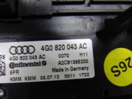 COMANDI CLIMA BOCCHETTE AUDI A6 C7 4G0820043AC