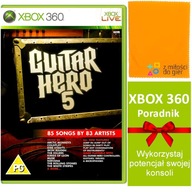 gra muzyczna XBOX 360 GUITAR HERO 5 łap za wiosło i GRAJ NAJLEPSZE RIFFY