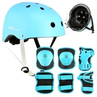 Велосипедний шолом арахіс регульований + захист для роликів велосипедного скутера