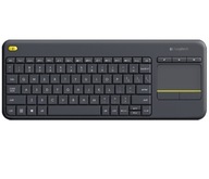 LOGITECH K400 Plus Wireless Touch Keyboard Czarna