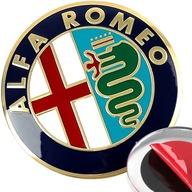 EMBLEMAT ALFA ROMEO 74mm PEČIATKA MITO 147 156 159