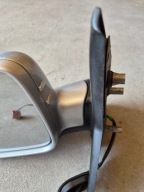 mirror VW T5 left driver´s silver 5 pin grzane