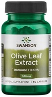 Swanson Extract Liść Oliwny 500 mg 60 kapsułek
