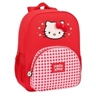 Školský batoh Hello Kitty Spring červený (33 x 4