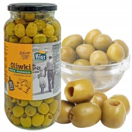 Zelené olivy 935 ml DRYLOVANÉ španělské KIER