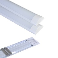 2x Lampa natynkowa świetlówka LED 36W neutralna 3600lm 120cm garaż piwnica