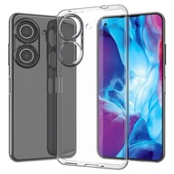 Etui Silikon Clear Do Asus Zenfone 9 + SZKŁO 9H