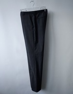 M&S czarne spodnie z kantem prążek 38/31" 97/79 cm