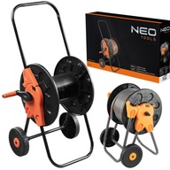 NEO TOOLS WÓZEK STOJAK BĘBEN ZWIJACZ NA 60m WAŻ OGRODOWY 1/2" 15-793 3/4"