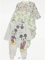 Disney_ 62-68_3 pack bawełniane pajacyki_nowe