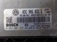 VW Computer Bedienteil 03C906032E 0261201355