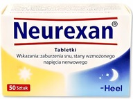 HEEL Neurexan NAPIĘCIE NERWOWE 50 tabletek