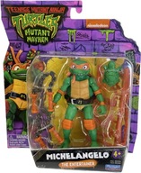 WOJOWNICZE ŻÓŁWIE NINJA Movie Mutant Mayhem Michelangelo podstawowa figurka