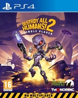 Destroy All Humans! 2 - Reprobed Single Player PS4
