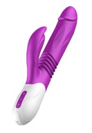 WIBRATOR-SILICONE VIBRATOR USB 10 FUNCTION + EXPANDER AND THRUSTING FUNCTIO