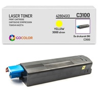 Toner do OKI C3100 42804513 Yellow zamiennik