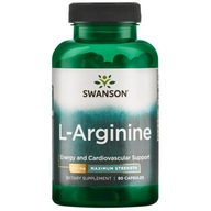 SWANSON L-ARGININA 850 MG 90 KAPS MOCNA LIBIDO