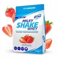 6PAK MILKY SHAKE WHEY 700G BIAŁKO NA ODCHUDZANIE TRUSKAWKA