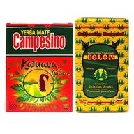 Zestaw Yerba Mate Campesino Katuava Colon Especial 2x 500g 1kg Paragwaj