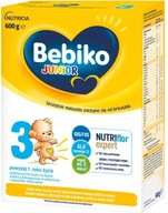 Bebiko Junior Nutriflor Expert 3 Mleko Powyżej 1 Roku Odżywcza Formuła 600g