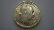 Austria 1 Floren 1877 Franciszek Józef