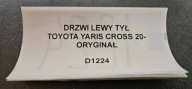 tür links heck TOYOTA YARIS CROSS 20- original
