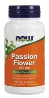 NOW FOODS Passion Flower 350 mg - Ekstrakt z Męczennicy Cielistej 90 kaps.