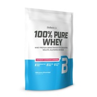 BioTech USA 100% Pure Whey 1000 g Protein WPC Protein + WPI Malinový cheesecake