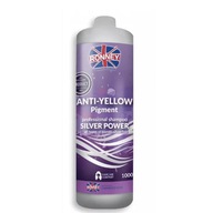 RONNEY Szampon do włosów blond anti-yellow pigment silver power, 1000ml